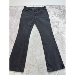 Simply Vera Vera Wang Jeans Womens Size 10 Black Bootcut 5 Pocket Design EUC